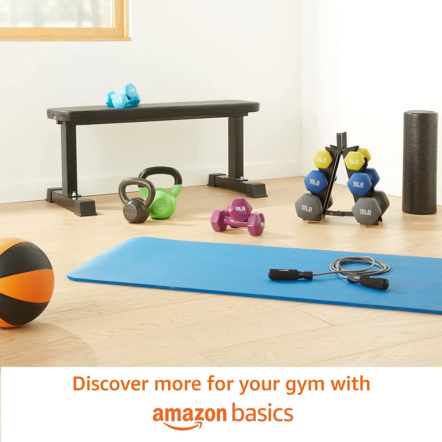 Neoprene Dumbbell Hand Weights Set Comfortable Free Weights for Strength Training & Muscle Toning