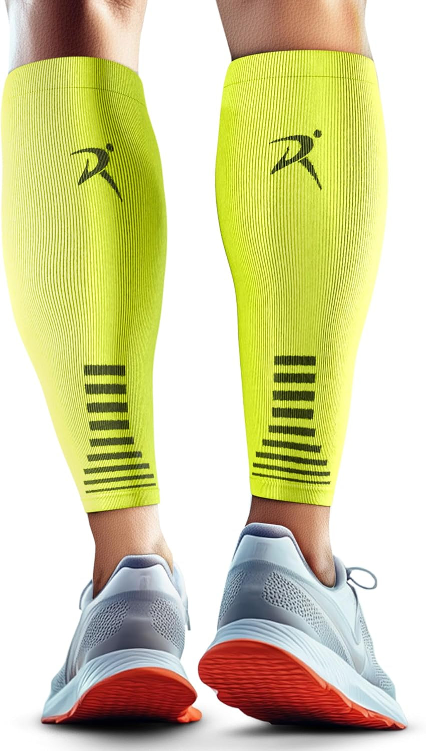 Calf Compression Sleeves Lightweight Leg Support for Running, Recovery & Performance
