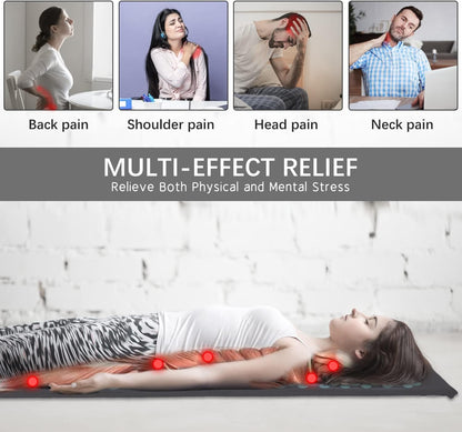 Extra Long Acupressure Mat & Pillow Set Full-Body Recovery, Relaxation & Natural Pain Relief