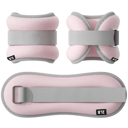 Adjustable Ankle & Wrist Weights – Pair Set Comfortable Wearable Weights for Walking, Running & Strength Training