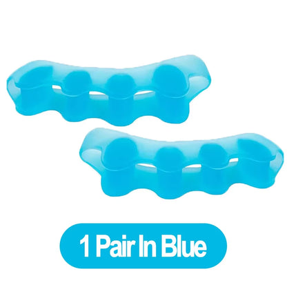 Silicone Toe Separators for Foot Alignment, Comfort & Recovery