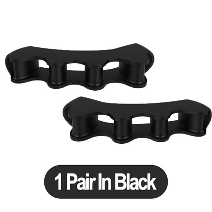 Silicone Toe Separators for Foot Alignment, Comfort & Recovery