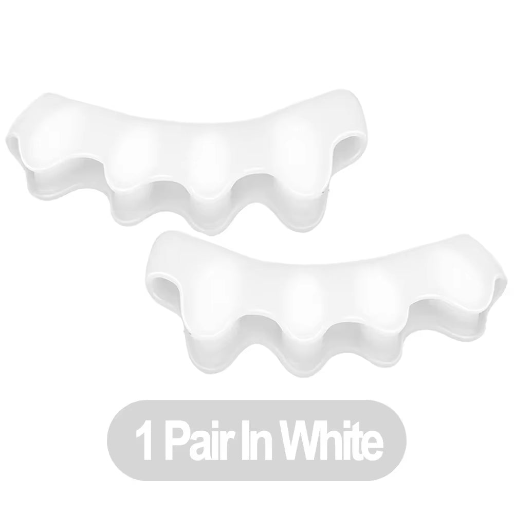 Silicone Toe Separators for Foot Alignment, Comfort & Recovery