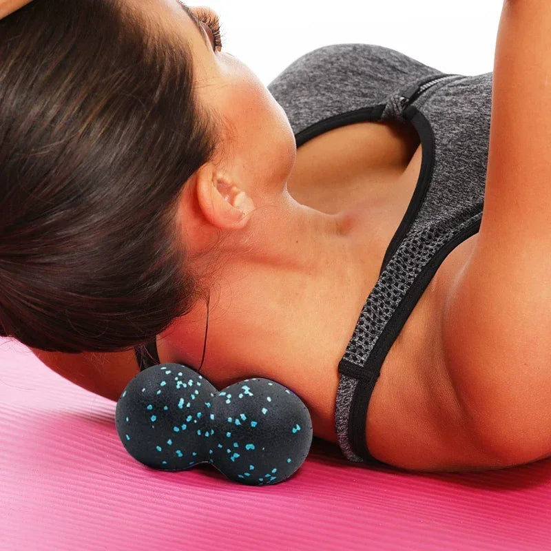 Peanut Massage Ball High-Density Myofascial Release Ball for Muscle Recovery & Pain Relief